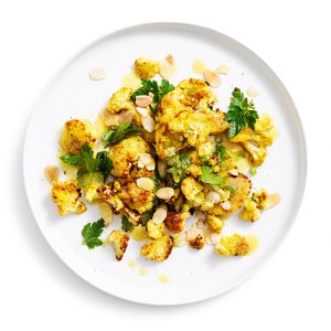 Golden Cauliflower, roasted to perfection