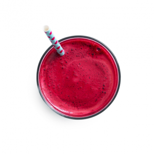 Fresh glass of goodness – Try our kale & beetroot juice.