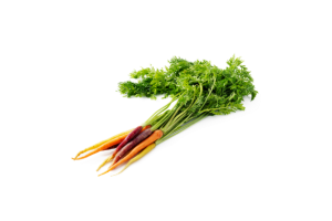 Subtly Colourful Rainbow Carrots