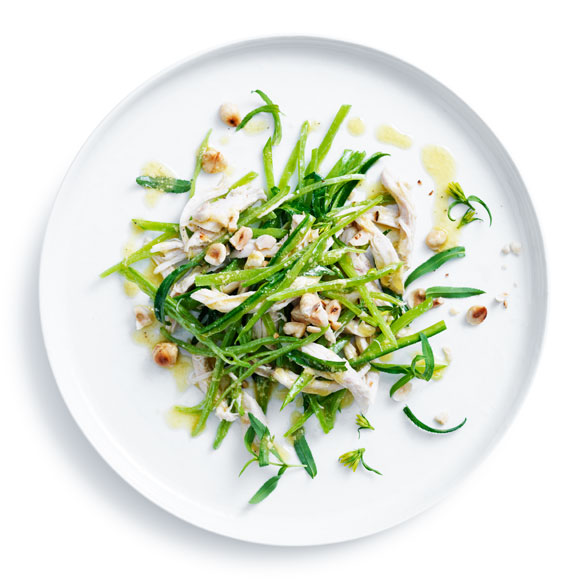 Fresh, quick, and healthy – Try our tarragon chicken and snow pea salad.