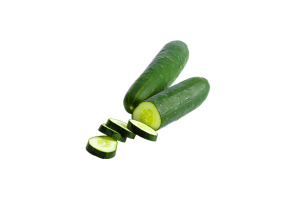 Crunchy and juicy cucumber