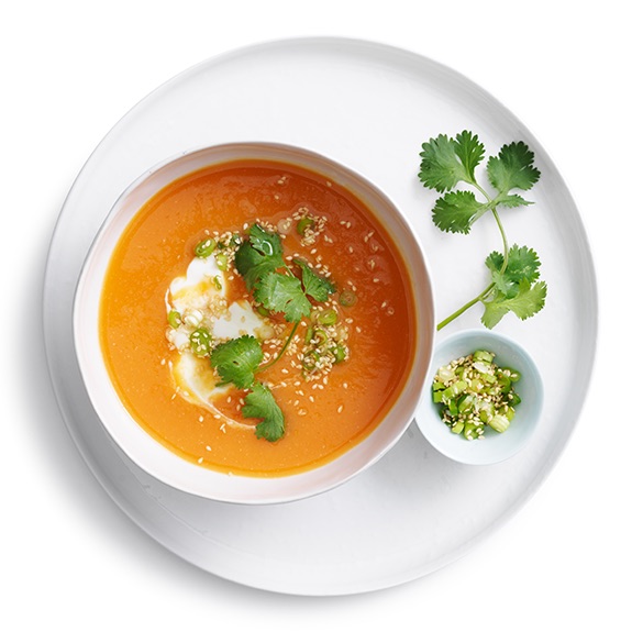 Fresh, quick, and healthy – Try our sweet potato miso soup